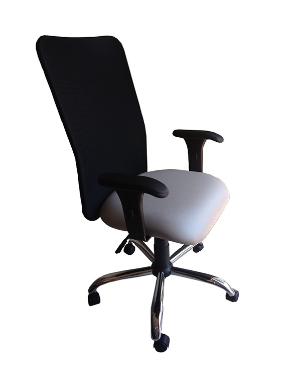 FIT BACK 220B Poltrona Diretor ergonômica encosto em tela e base back system