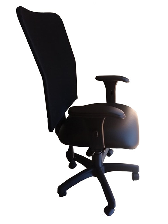 POLTRONA PRESIDENTE FIT ENCOSTO TELA COM MECANISMO BACK SYSTEM