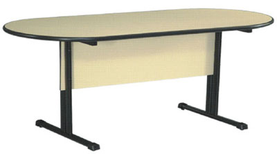 MESA REUNIÃO OVAL 160 X 90 X 74 - COLOR